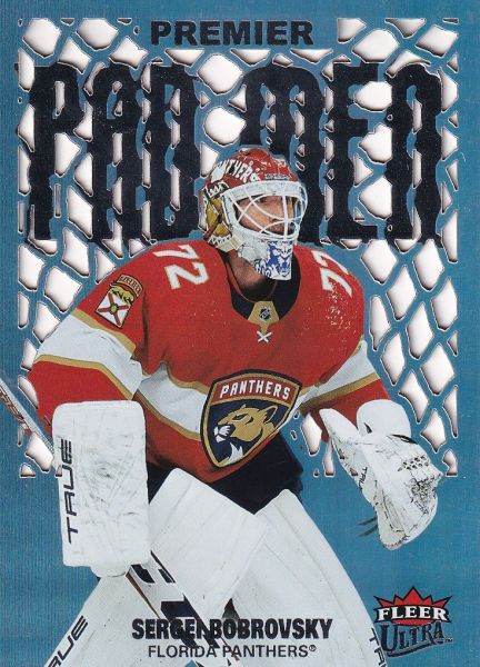 insert karta SERGEI BOBROVSKY 21-22 Fleer Ultra Premier Pad Men číslo PM-8